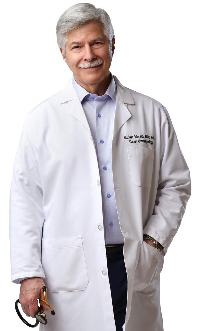 Dr. Nicholas Tullo, cardiac electrophysiologist and founder of ECG Academy